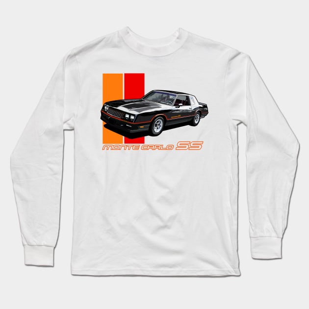 Chevy Monte Carlo Long Sleeve T-Shirt by Limey_57